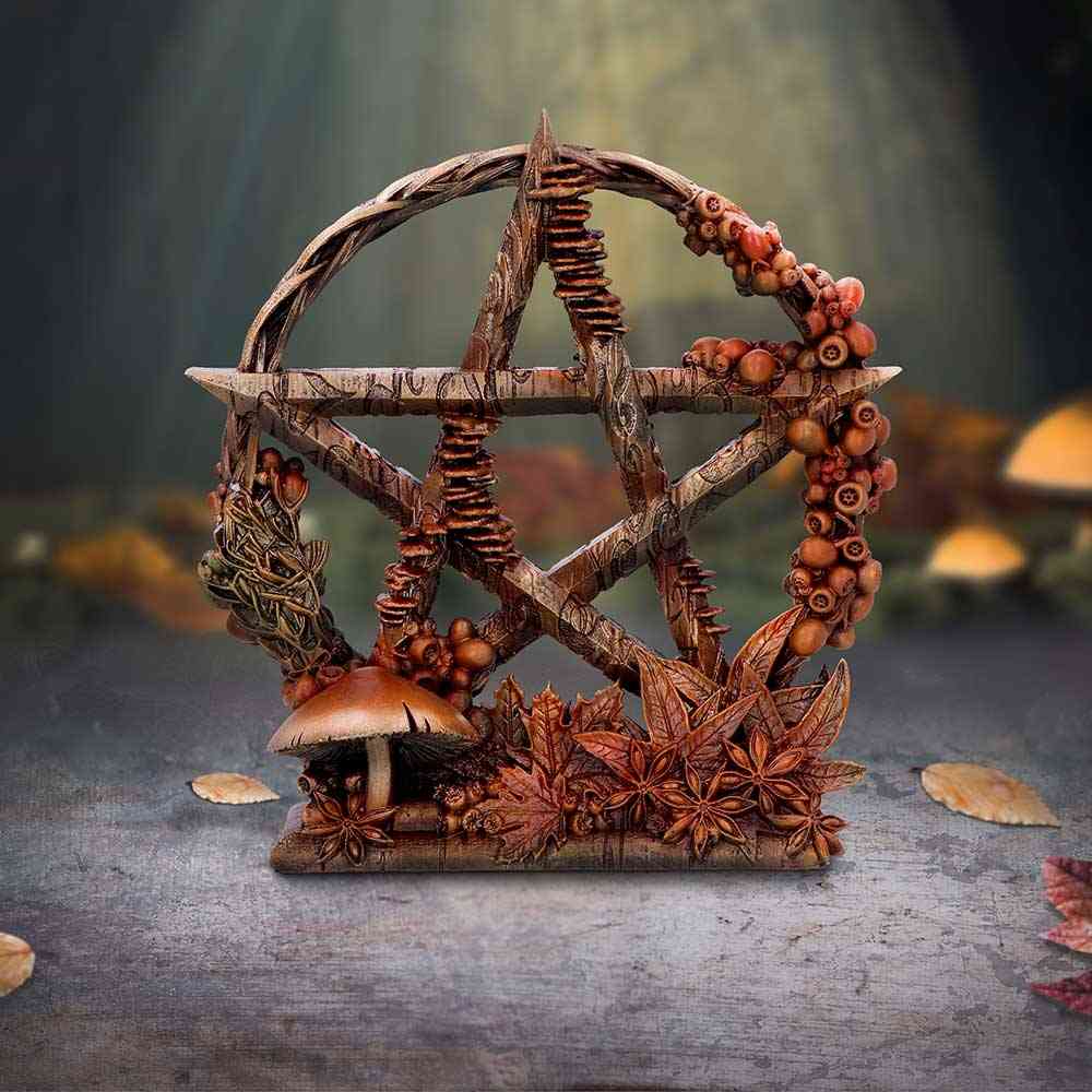 Nemesis Now - Season of the Pentagram Mabon (Autumn) 16.5cm Figurine - Multicolours